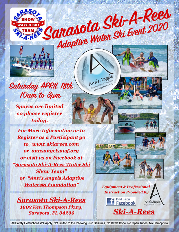 Sarasota Ski-A-Rees Adaptive Water Ski Event - ANNS ANGELS ADAPTIVE